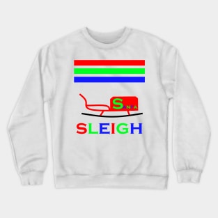 Santa Sleigh Crewneck Sweatshirt